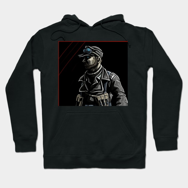 Mountain Trooper/Gebirgsjäger Hoodie by heinavaara